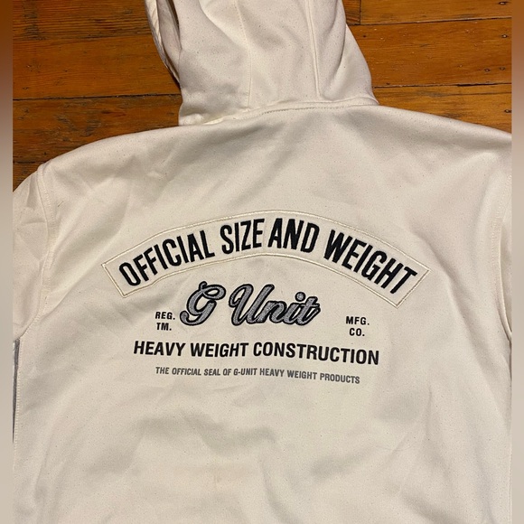 G-Unit Hoodie white hoodie - Medium - Picture 4 of 5